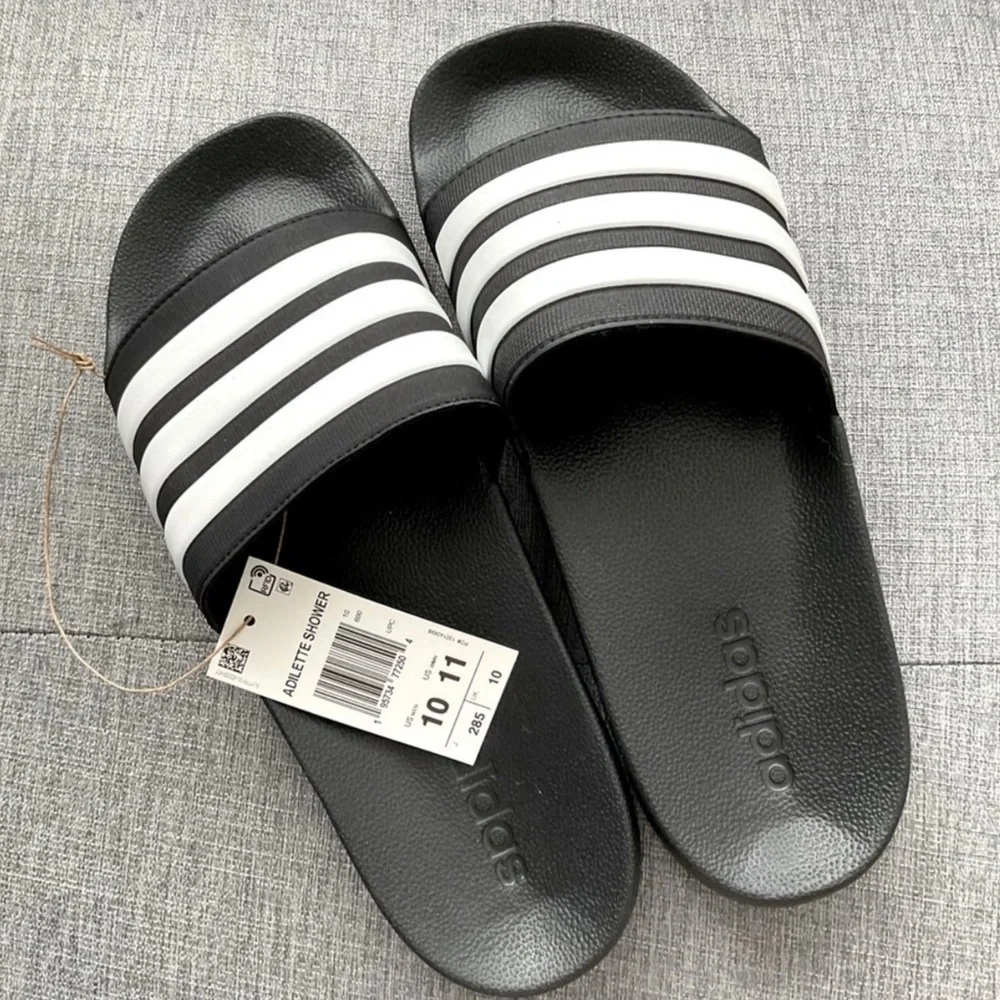 ADIDAS Cloudfoam Mens Slides - Picture 3 of 5